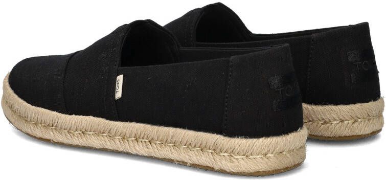 TOMS Shoes ALPARGATA~ROPE~2.0~~~~~~~~~~~~ Instappers Zwart - Foto 5