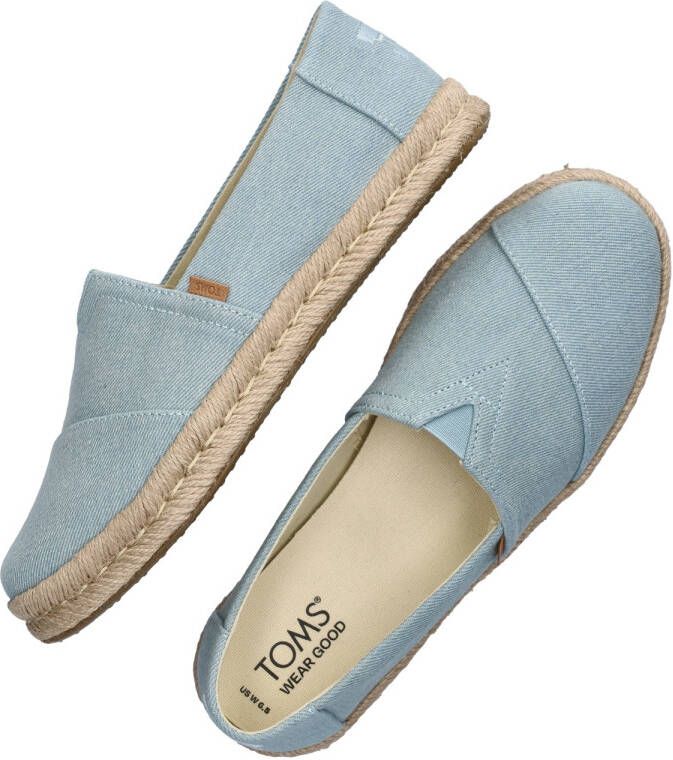 TOMS Espadrilles Dames Alpargata Rope Maat: 37 Materiaal: Textiel Kleur: Blauw - Foto 8