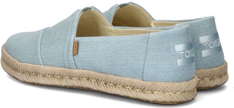 TOMS Espadrilles Dames Alpargata Rope Maat: 37 Materiaal: Textiel Kleur: Blauw - Foto 7
