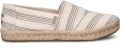 TOMS Shoes ALPARGATA~ROPE~2.0~~~~~~~~~~~~ Instappers Wit beige - Beige