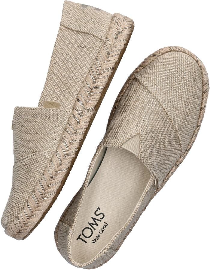 TOMS Alpargata Rope 2.0 Vegan Espadrilles Dames Goud - Foto 4