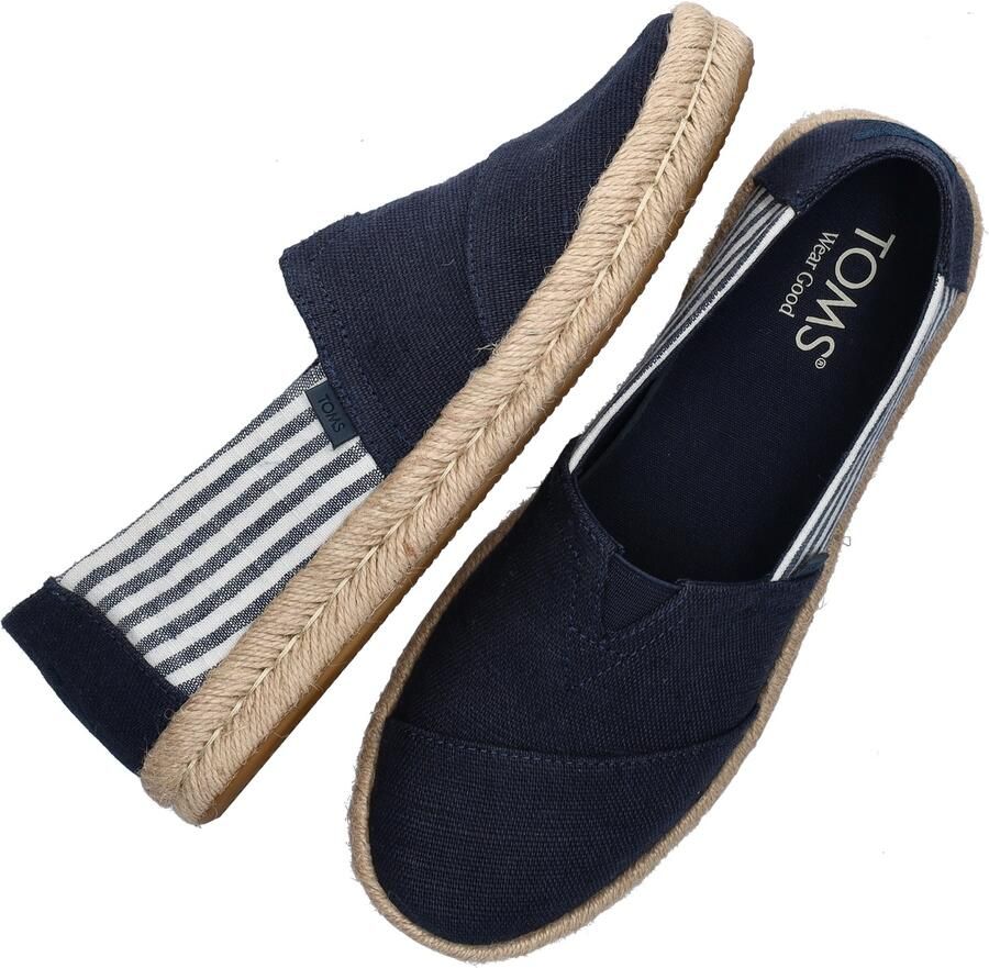 TOMS Women's Alpargata Rope 2.0 Sneakers blauw beige - Foto 3