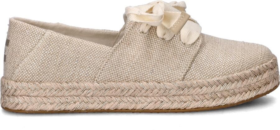 TOMS Carolina Lace Up Veterschoenen Laag Goudkleur - Foto 8