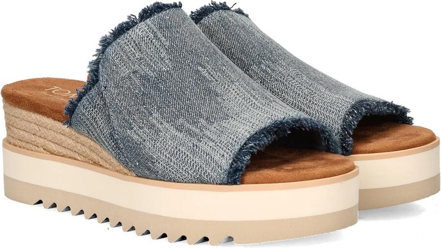TOMS Diana Mule dames slipper Blauw - Foto 4