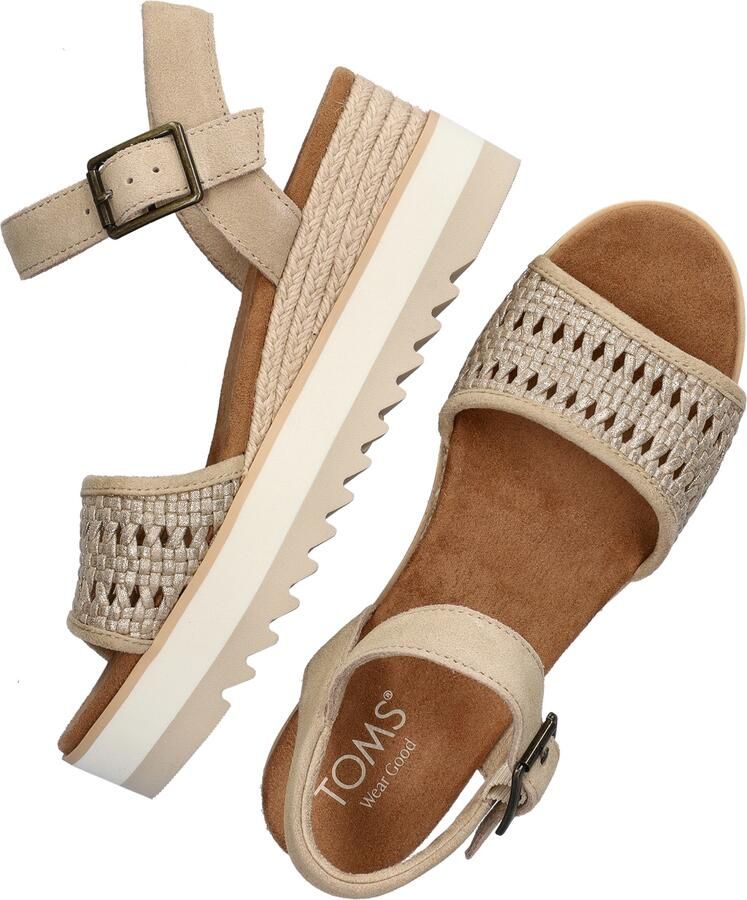 TOMS Shoes DIANA Sandalen met hakDames Sandalen Wit beige - Foto 5