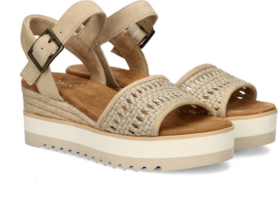TOMS Shoes DIANA Sandalen met hakDames Sandalen Wit beige - Foto 7