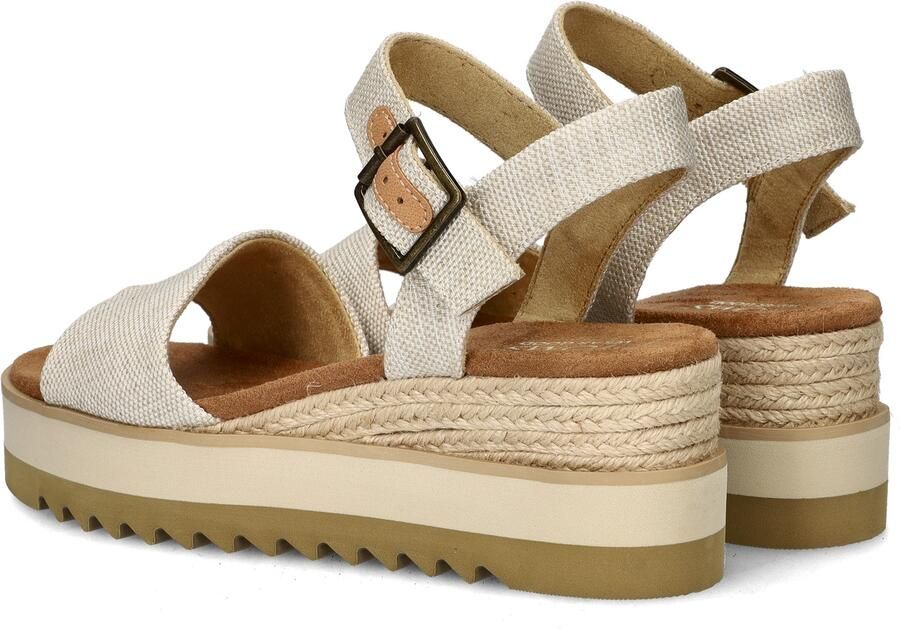 TOMS Shoes DIANA~~~~~~~~~~~~~~~~~~~~~~~~~ Sandalen met hakDames Sandalen Wit beige - Foto 8