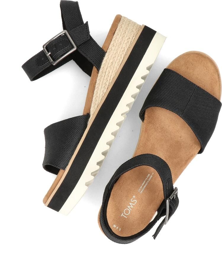 TOMS Shoes DIANA Sandalen met hakDames Sandalen Zwart - Foto 7