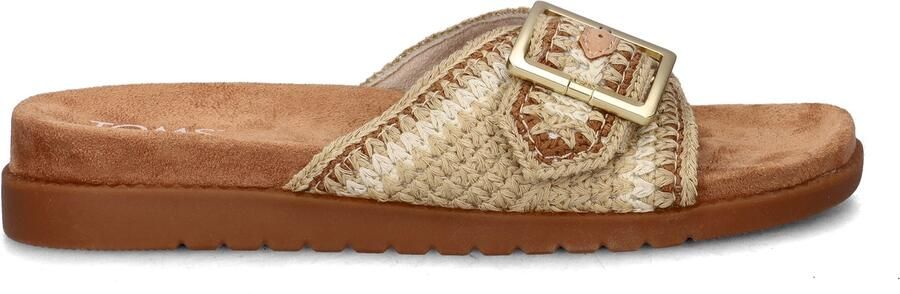 TOMS Marin Slide Slippers Dames Beige - Foto 5
