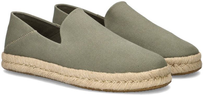 TOMS Instappers Heren Santiago Heren Maat: 44 Materiaal: Canvas Kleur: Groen - Foto 12