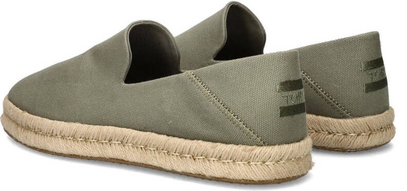 TOMS Instappers Heren Santiago Heren Maat: 44 Materiaal: Canvas Kleur: Groen - Foto 10