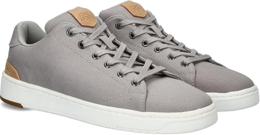 TOMS alpargata rope espadrilles dames blauw 10017729 blue chambray canvas - Foto 3