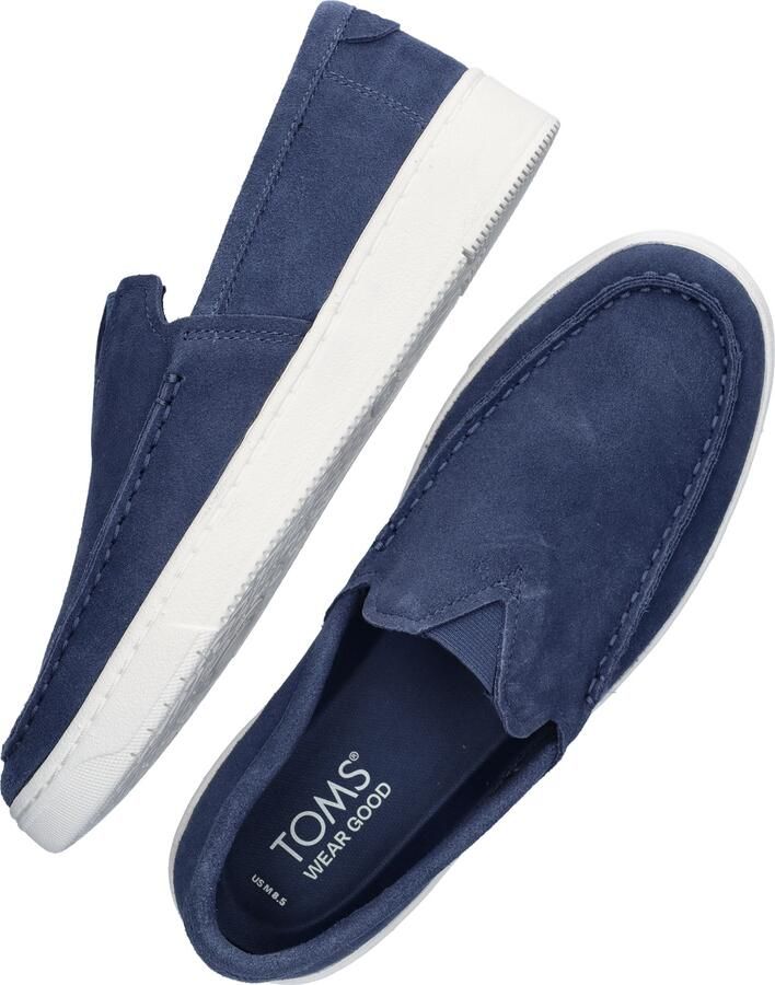 Toms TRVL Lite suède loafers blauw - Foto 2