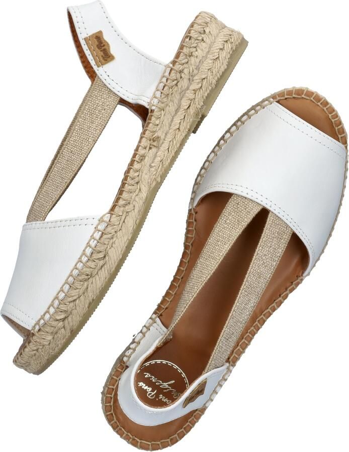 Toni Pons Etna wit leren espadrilles dames (ETNA blanc) - Foto 15
