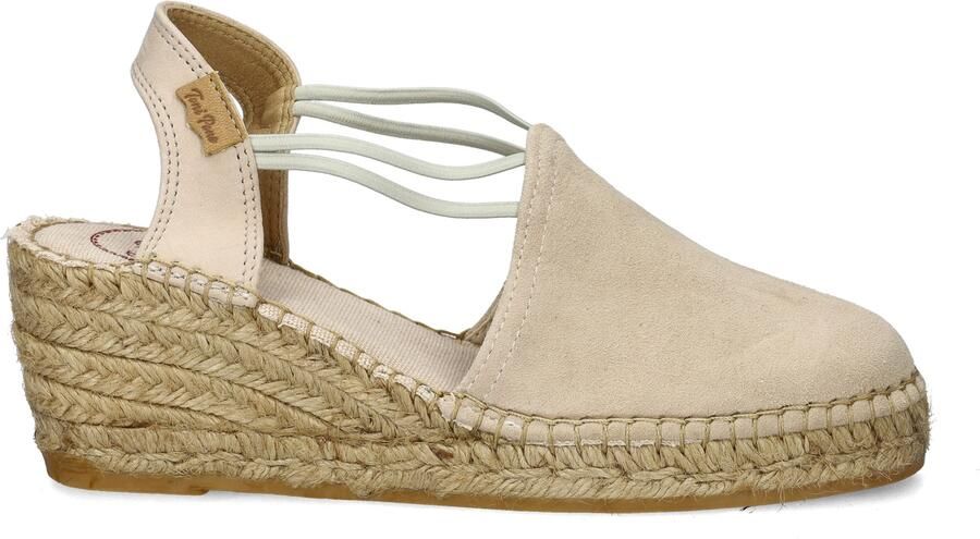 Toni Pons Tremp Dames Espadrilles Pedra Beige Suède TREMPpedra - Foto 4