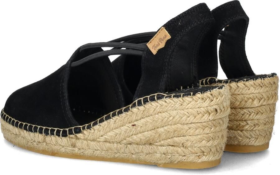 Toni Pons Espadrille Tremp Espadrilles zwart Suede Dames - Foto 9