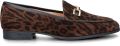 Unisa Dalcy dames loafer Leopard - Bruin