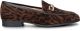 Unisa Dalcy dames loafer Leopard - Bruin