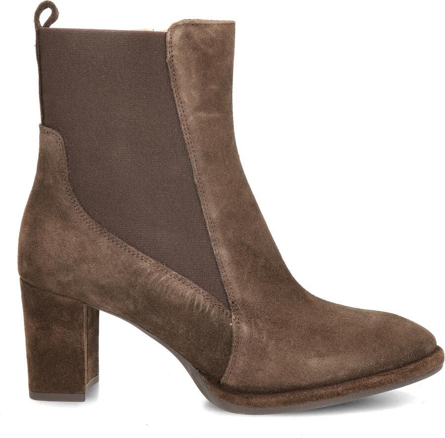 Unisa Luanco suède enkellaarzen bruin - Foto 4