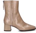 Unisa LUCAS_F25_VER SKIN dames enkellaarzen gekleed beige - Beige