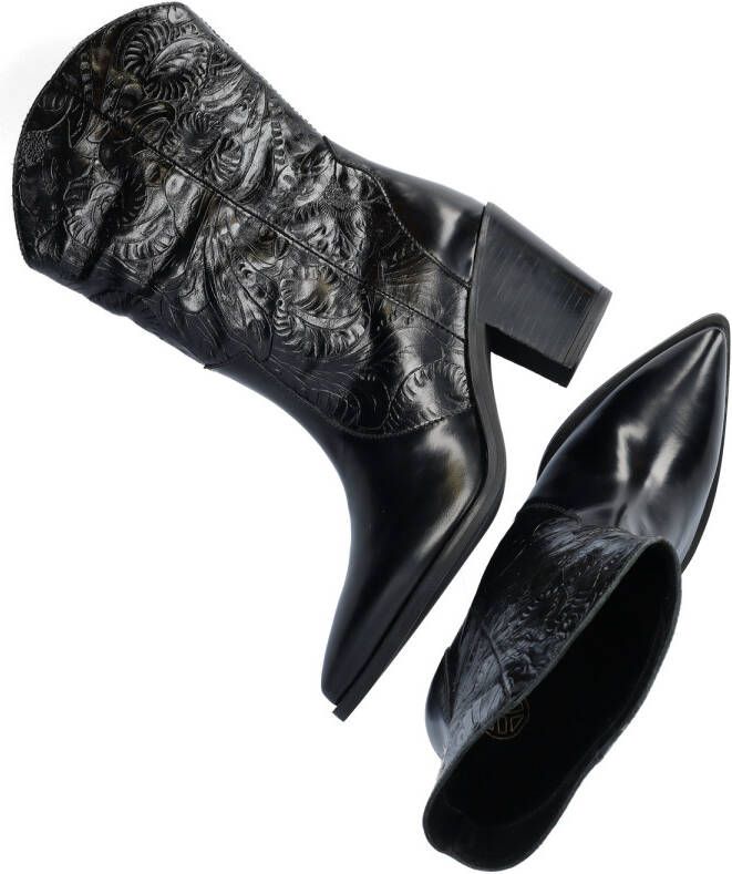 Unisa Marjal dames cowboylaars Zwart - Foto 4