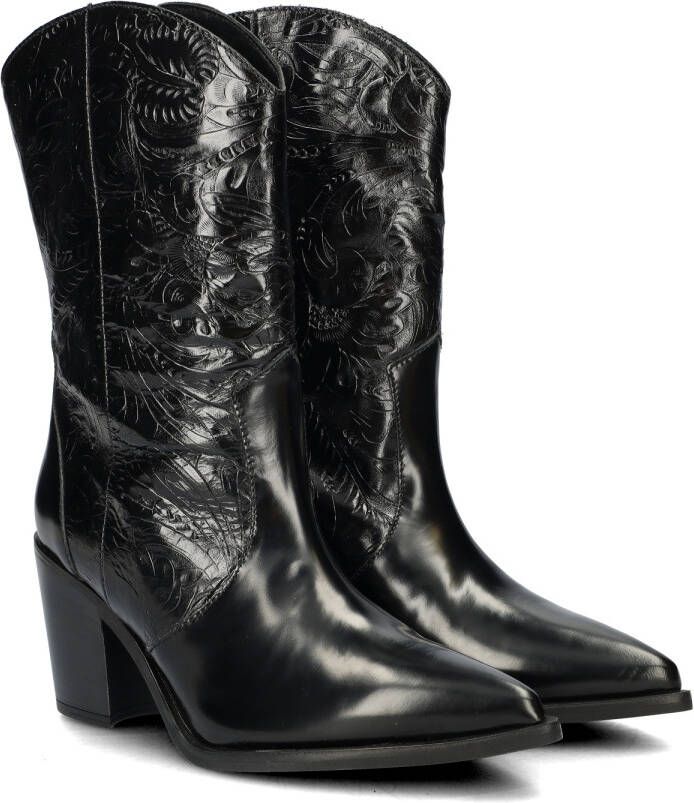 Unisa Marjal dames cowboylaars Zwart - Foto 3