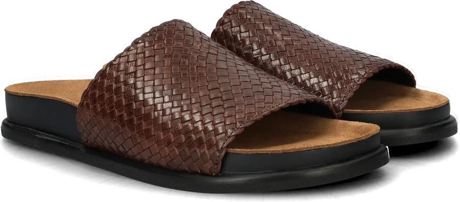 VAGABOND SHOEMAKERS Teenslippers Dames Effie Maat: 39 Materiaal: Leer Kleur: Bruin - Foto 8