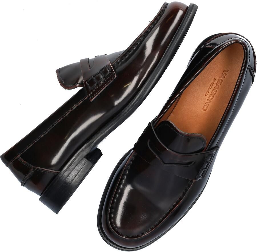 Vagabond Steven loafers donkerbruin Lakleer Heren - Foto 3