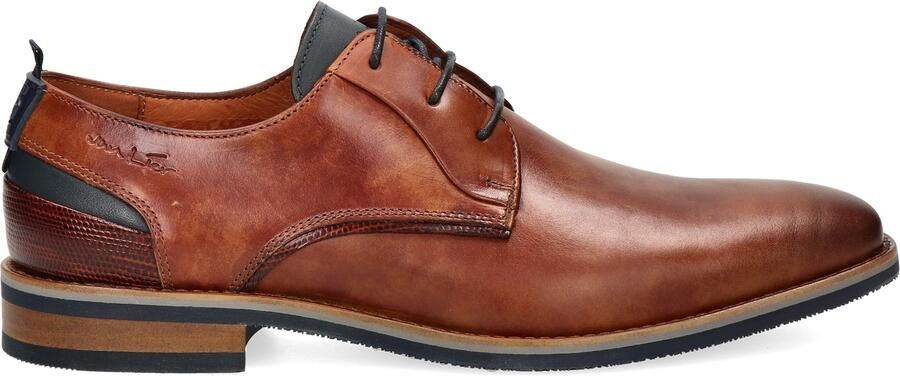Van Lier Amalfi Nette schoenen Business Schoenen Heren Cognac
