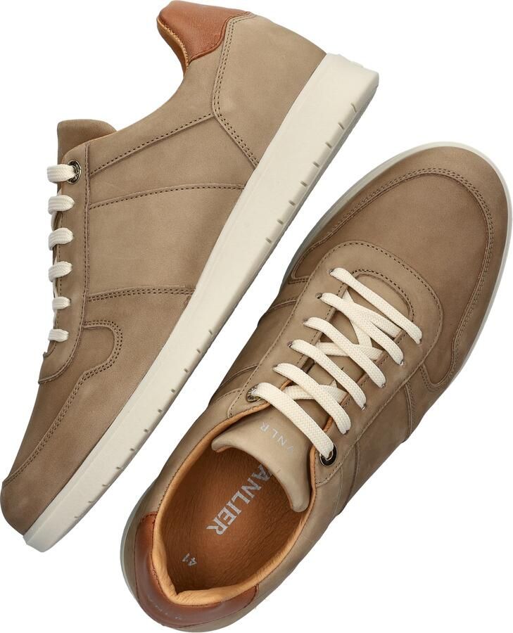 Van Lier Mercato heren sneaker Taupe
