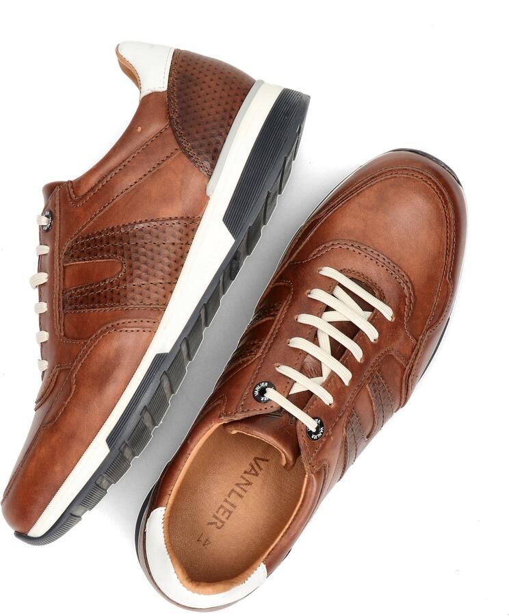 Van Lier 2215536 Volwassenen Lage sneakersVrije tijdsschoenen Kleur Cognac - Foto 3