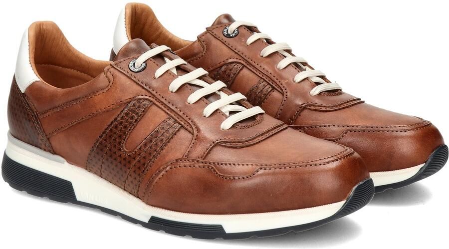 Van Lier 2215536 Volwassenen Lage sneakersVrije tijdsschoenen Kleur Cognac - Foto 4