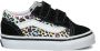 Vans Old Skool Leopard Glitter V-Animal Pop sneakers zwart multi Textiel 22.5 - Thumbnail 2
