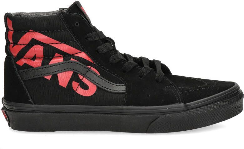 Vans SK8-Hi Logo jongens sneaker Zwart rood - Foto 5