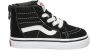 Vans SK8-Hi Zip sneakers zwart Textiel Effen 23 5 - Thumbnail 6