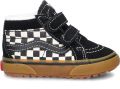 Vans MTE Sk8-Mid kids sneaker Zwart wit - Zwart