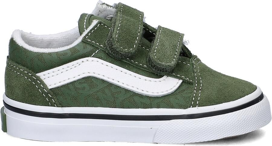 Vans Old Skool jongens klittenbandschoen Groen