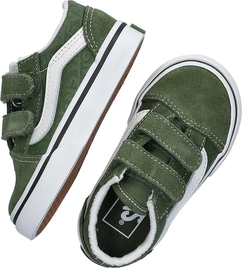 Vans Old Skool jongens klittenbandschoen Groen