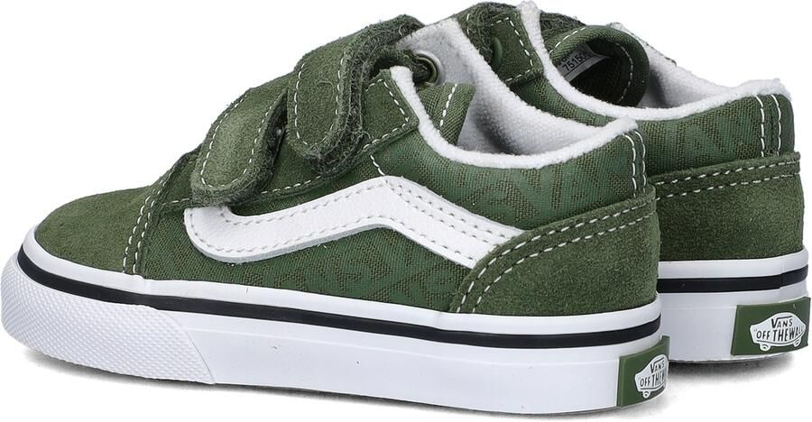 Vans Old Skool jongens klittenbandschoen Groen - Foto 4