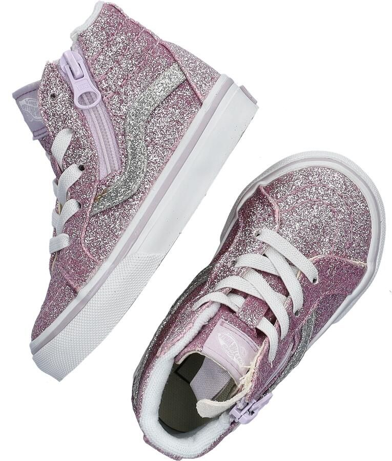 Vans SK8-Hi Reissue Side Zip Sneakers Hoog Roze - Foto 8