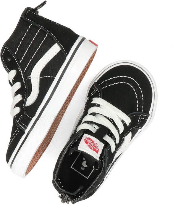 Vans SK8-Hi Zip sneakers zwart Textiel Effen 23 5 - Foto 8