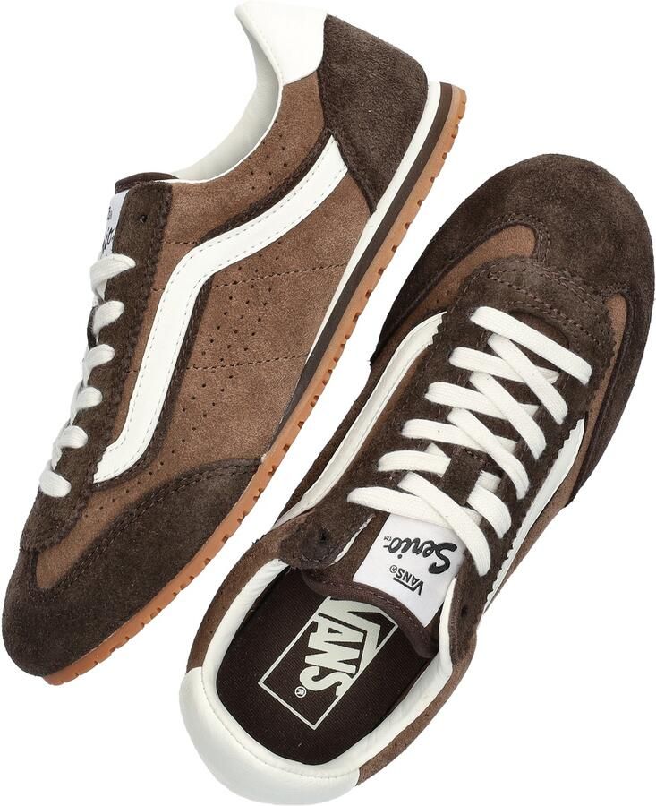 VANS Sneakers laag 'SUPER LOWPRO' bruin chocoladebruin wit - Foto 3