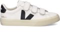 Veja Recife sneaker van leer met suède details - Wit