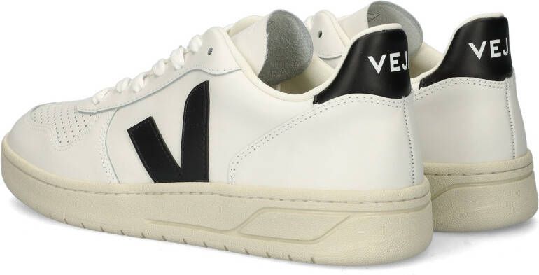 Veja V-10 den Patch Logo Geperforeerde Details Rubberen Zool White - Foto 12