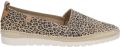 Verbenas Noa dames instapper Leopard - Multicolor