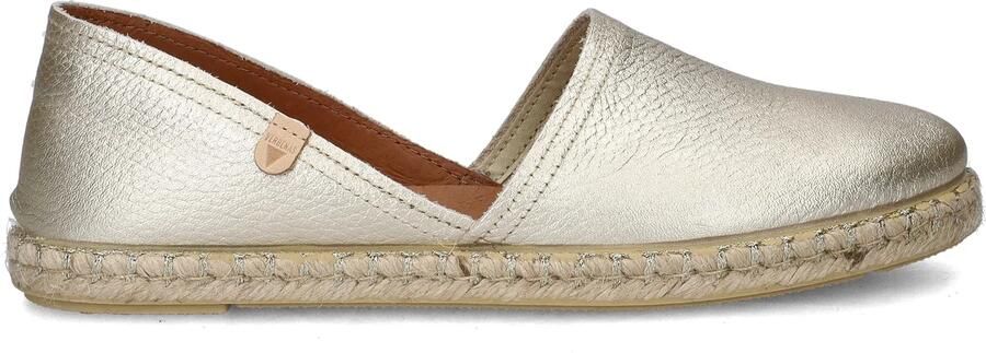 VERBENAS Espadrilles CARMEN NUCLEO METAL slipper zomerschoen strandschoen in metallic look - Foto 8