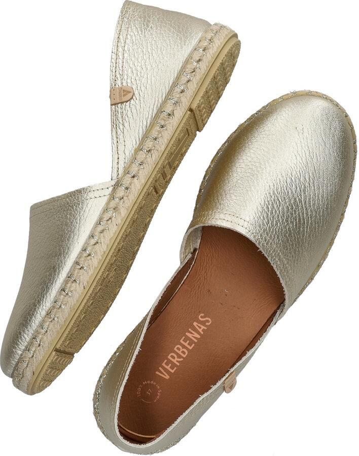 VERBENAS Espadrilles CARMEN NUCLEO METAL slipper zomerschoen strandschoen in metallic look - Foto 9