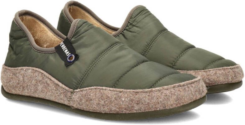 Verbenas Ernest Acolchado Picos pantoffel kaki legergroen 45 - Foto 6