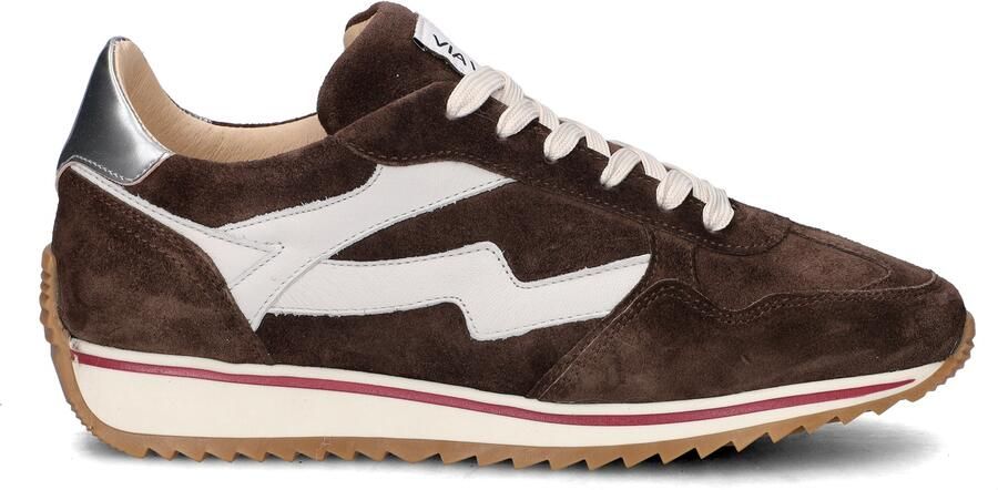 VIA VAI Lage Sneakers Dames Mikki Alex Maat: 42 Materiaal: Suède Kleur: Bruin