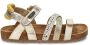 VINGINO Vienna leren sandalen goud metallic Leer Meerkleurig 30 - Thumbnail 4